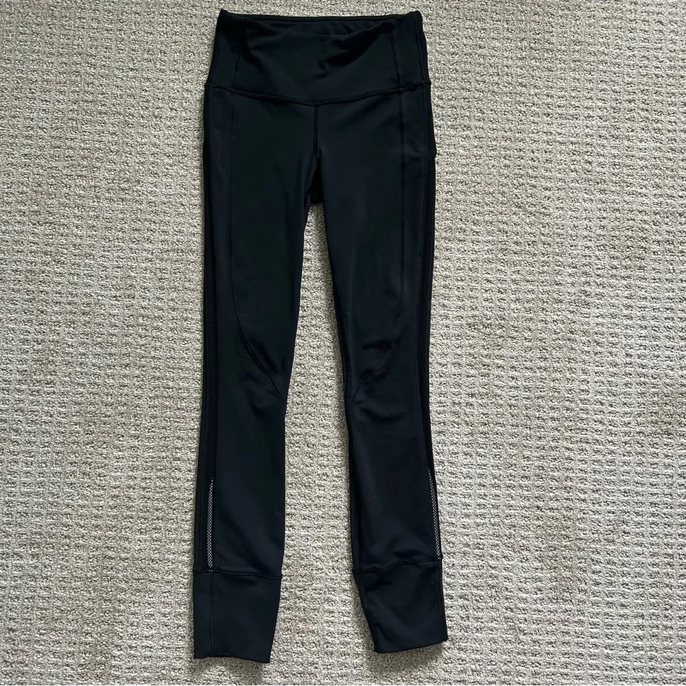 Lululemon Athletica Black Athletic Leggings Size 2